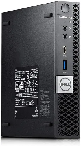 Vista 2 de Dell Micro computadora OptiPlex 7050, Intel Quad Core i5-6500T hasta 3.1GHz, 16G DDR4, 256G SSD, Windows 11 Pro de 64 bits (renovado)