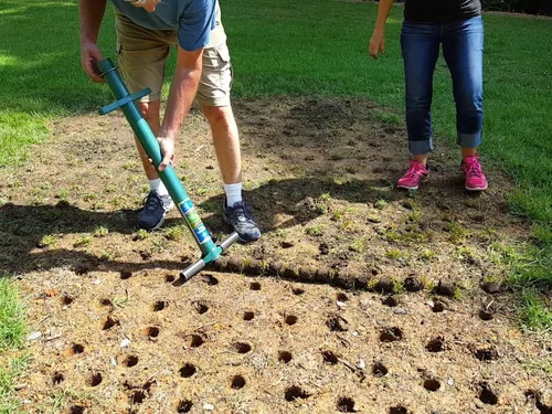 Vista 4 de Herramientas para plantación Proplugger 5 en 1 para césped y huerta