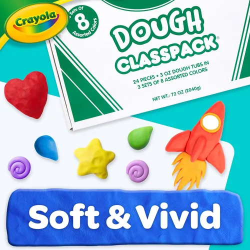 Vista 3 de Crayola Masa Classpack, material de modelado