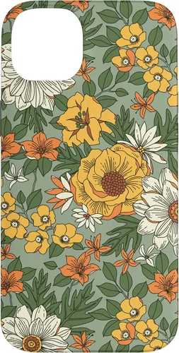 Vista 15 de Yellow Wildflower Summer Flowers Botanical Graphic Floral Case for iPhone 16