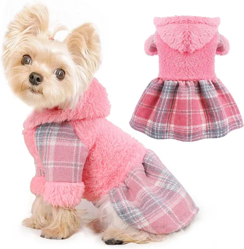 Vista 16 de Suéter para perro, ropa para cachorros, para perros pequeños, niño, niña, mascotas, sudaderas para perros clima frío, abrigos de perrito, sudadera