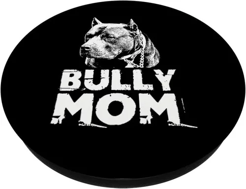 Vista 2 de Regalo perfecto para American Pitbull Lover Bully Mom Pop Socket – PopSockets Grip y soporte para teléfonos y tabletas