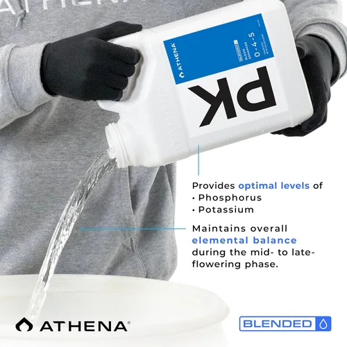 Vista 5 de Athena Blended PK Fertilizante de refuerzo de floración para floración media a tardía Fertilizante líquido de floración NPK 0-4-5 1 galón