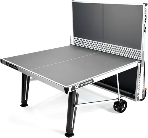 Vista 3 de Cornilleau - Mesa de ping pong para exteriores Pro 540M - Móvil y duradera - Tableros laminados de 0.276 in - Red inviolable - Resistente a