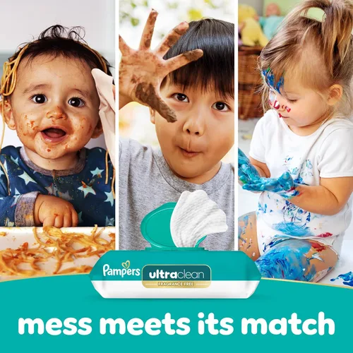 Vista 5 de Pampers Pull On Cruisers - Pañales desechables para bebé, ajuste de 360°, talla 3, suministro de un mes (168 unidades) con toallitas para bebé