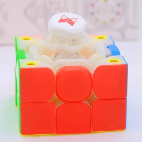 Vista 9 de Bukefuno QY Tornado V3 M 3x3 Flagship Magnetic Speed Magic Cube QY Toys Man Tornado V3M 3x3x3 Rompecabezas de cubos sin calcomanías