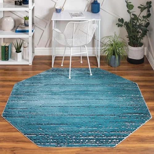 Vista 29 de Unique Loom Oasis Collection - Alfombra de área tranquila (2 x 3 pies, rectangular, gris/marfil)