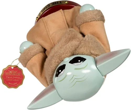 Vista 6 de Kurt S. Adler Star Wars Yoda The Child Cascanueces de 8 pulgadas