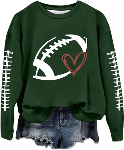 Vista 36 de Sudadera casual para mujer, manga larga, con cuello redondo, ropa de primavera, tallas S-3XL