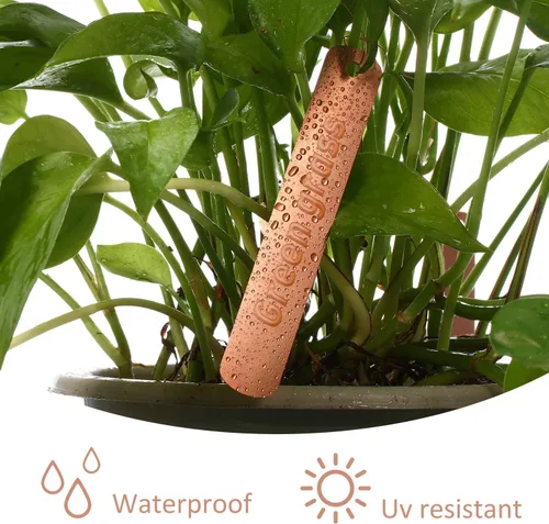 Vista 5 de Hotop 30 etiquetas de cobre para plantas de 4.5 pulgadas, etiquetas de metal para árboles, etiquetas largas para plantas de jardín, impermeables