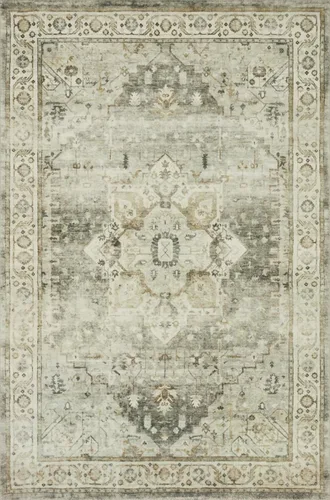 Vista 10 de Loloi II Rosette Beige/Multi 2'-2" x 3'-8" Alfombra decorativa