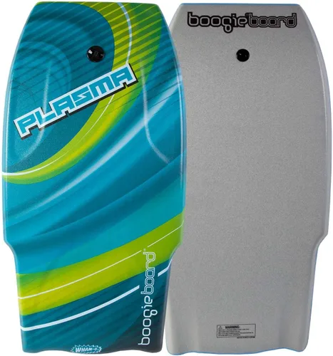 Vista 9 de Boogieboard - Bodyboard de plasma de 36 pulgadas - Correa ajustable - Bodyboard ligero - Espuma de polietileno, parte inferior lisa - Fácil
