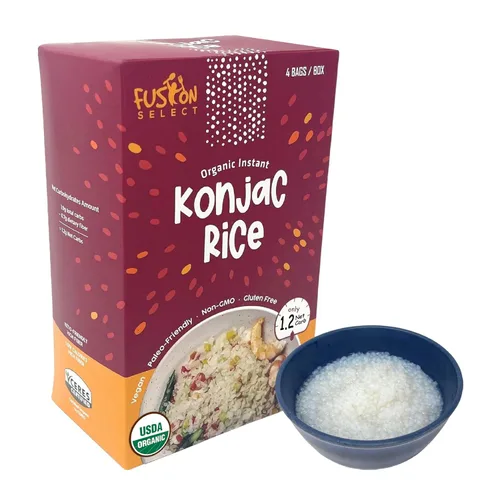 Vista 11 de Fusion Select Konjac Noodles Shirataki - Sustituto a base de plantas de pelo de ángel Shirataki, pasta de dieta saludable, rica en fibra, vegano