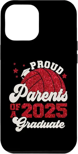 Vista 25 de iPhone 16 Parents of a 2025 Graduate Senior Graduation Volleyball Case