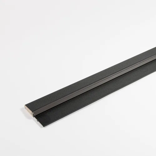 Vista 2 de Umbral oscilante de aluminio resistente para uso residencial y comercial. Fácil de instalar, durabilidad a prueba de ruedas, fácil de usar