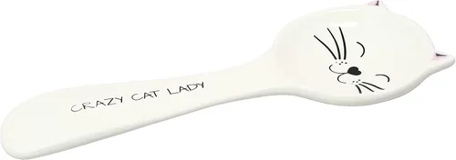 Vista 3 de Pavilion Gift Company - Crazy Cat Lady - Soporte para cucharas de 10