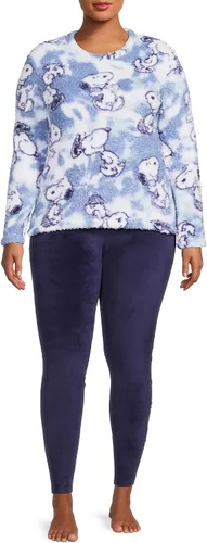 Vista 2 de Peanuts Snoopy - Pijama de 2 piezas para mujer y mujer