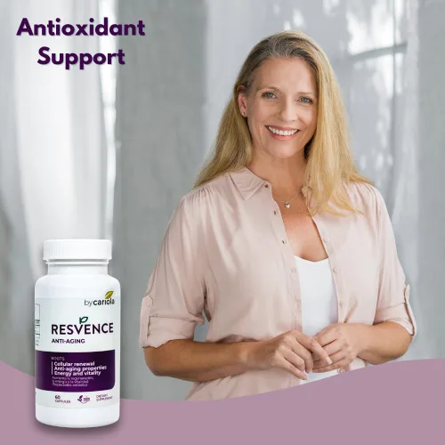 Vista 7 de Resvence Resveratrol Suplemento Cápsulas - Antioxidante - Impulsa el sistema inmunológico - Energía y vitalidad - Renovación celular - Apoya