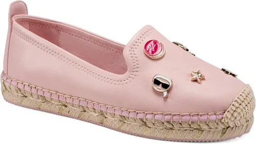 Vista 20 de Karl Lagerfeld Sandalias Michaela sin cordones para mujer Albaricoque