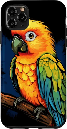 Vista 13 de Sun Conure - Funda para iPhone 17, diseño de pájaro tropical