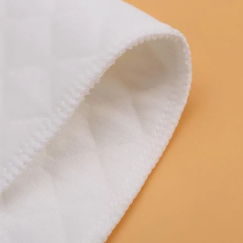 Vista 5 de Paquete de 10 forros de pañales de tela de algodón suave, insertos de pañales transpirables de 6 capas, se adapta a la mayoría de los pantalones