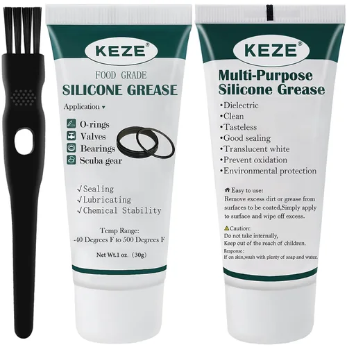 Vista 11 de KEZE Grasa impermeable de fontaneros de lubricante de silicona de grado