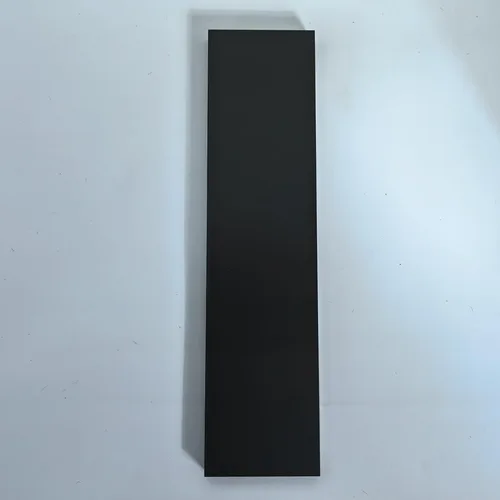 Vista 9 de Números de casa grandes de 8 pulgadas, señalización moderna negra para exteriores, estilo ancho y nunca se oxida, letra A