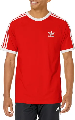 Vista 4 de adidas Originals Camiseta de 3 rayas para hombre