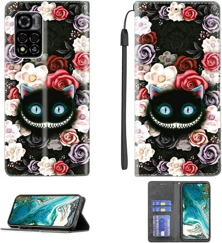 Vista 165 de jioeuinly ATT Motivate 2 - Funda compatible con ATT Motivate 2, funda con soporte abatible y cierre magnético DJS