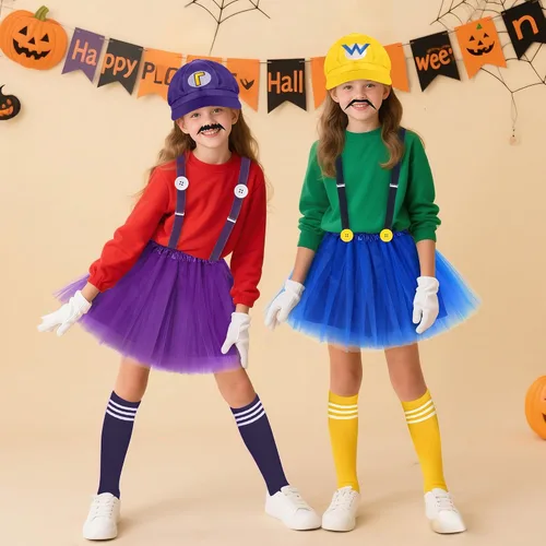 Vista 6 de Accesorios de disfraces de Halloween para mujeres adultas, disfraces de Halloween para parejas 2025 para adultos, hombres y mujeres, divertido