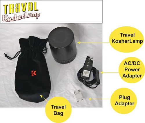 Vista 4 de Lámpara Kosher de viaje - Gris