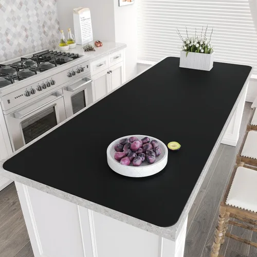 Vista 13 de Warome Alfombrillas de silicona para encimera de cocina, mesa y escritorio, 23.6 x 15.7 pulgadas, protector de encimera resistente al calor