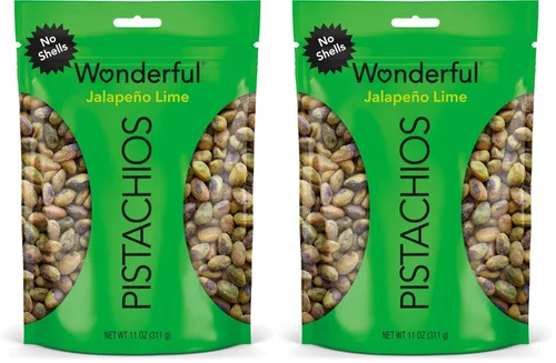 Vista 25 de Maravillosos Pistachos Sin Cáscara, Nueces Asadas al Chile, Bolsa resellable de 22 onzas, Aperitivos con Proteína, Sin gluten, Snack Saludable