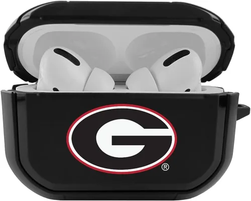 Vista 16 de Funda negra duradera para Apple AirPods Pro (1ª/2ª generación) con mosquetón - Alabama Crimson Tide