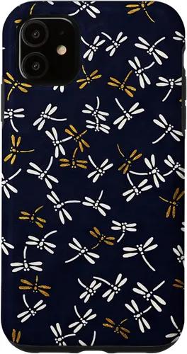 Vista 8 de Dragonflies Pattern Japanese Tombo Akitsu Case for iPhone 17
