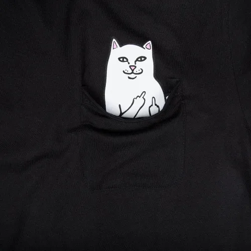 Vista 7 de RIPNDIP Lord Nermal SS Pocket Tee (negro), Negro