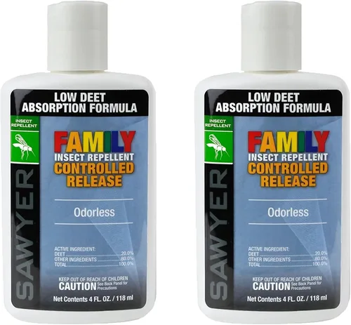 Vista 3 de Sawyer Products 20% DEET Premium Family Repelente de insectos de liberación controlada