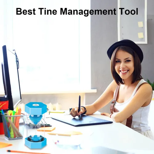 Vista 5 de Reloj de arena de 1 minuto,Reloj de arena colorido 1 minuto,Pequeño reloj de arena azul un minuto,Reloj de arena de plástico para niños