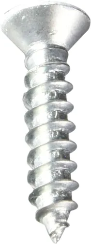 Vista 2 de Hard-to-Find Fastener 014973160067 Phillips Tornillos de bisagra plana, 7 x 3/4, Pieza-35, Blanco