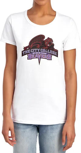 Vista 140 de LOGOVISION Colección oficial de camisetas para mujer con diseño de logotipo primario