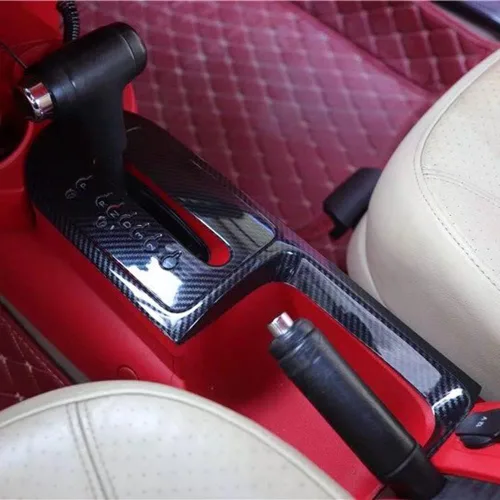 Vista 6 de HIGH FLYING Para Volkswagen New Beetle 2003-2010 Accesorios para el interior del automóvil, kit de panel de engranajes de la consola, cubierta ABS