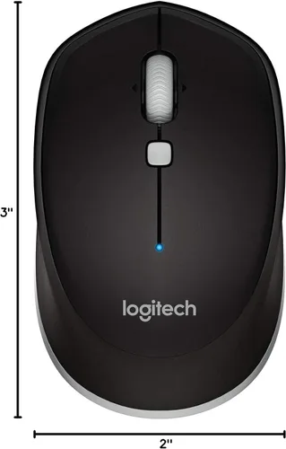 Vista 6 de Logitech M535 Bluetooth Mouse, Gray - Black, Discontinued