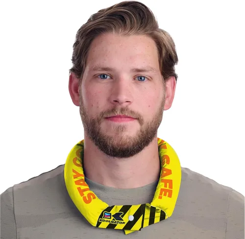 Vista 35 de KOOLGATOR - Banda enfriadora reutilizable para cuello por evaporación, alivio duradero para actividades en clima cálido, deportes y trabajo al aire
