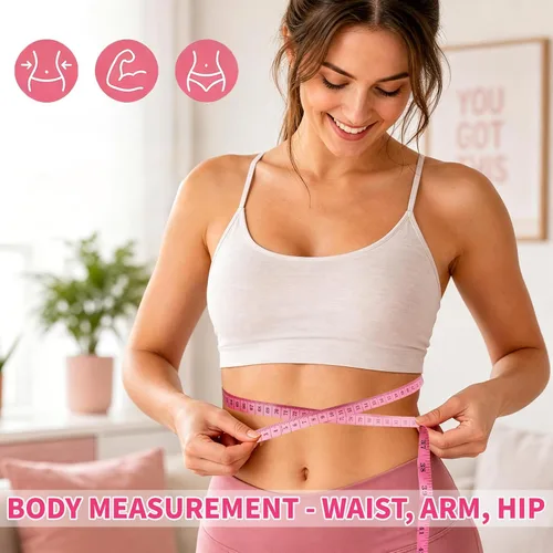 Vista 4 de LOUHUA Paquete de 24 cintas métricas, cinta métrica suave a granel para coser cuerpo, tela métrica flexible para medidas corporales, cinta métrica