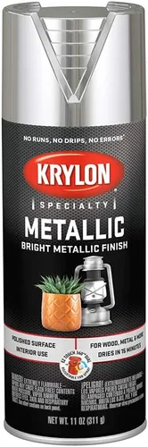 Vista 2 de Krylon K01701A77 Pintura Metálica, Oro Brillante, 11 oz.