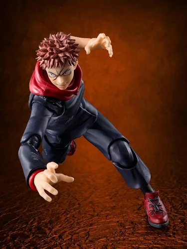 Vista 3 de TAMASHII NATIONS - Jujutsu Kaisen - Yuji Itadori - 120% del potencial -, Figura de acción S.H.Figuarts