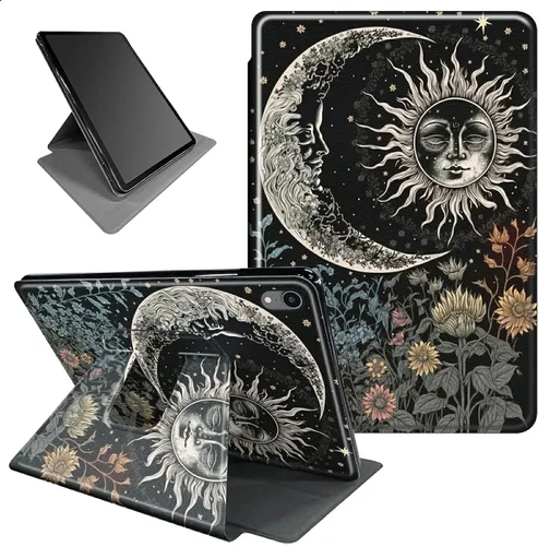 Vista 23 de Funda para iPad mini 6 para iPad mini 6ª generación 8.3 pulgadas 2021 360 grados giratorio soporte ligero protector inteligente cubierta
