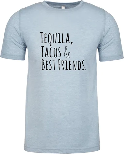 Vista 12 de Moonlight Makers Graphic T-Shirts for Men, Crew Neck Men's Tees, Funny Tshirts, Fiesta Theme, Taco & Tequila Theme