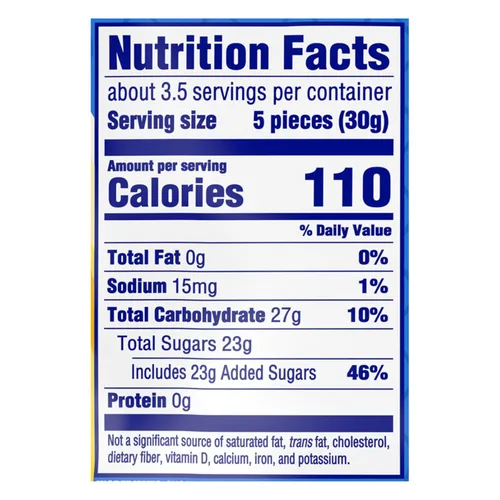 Vista 2 de SWEDISH FISH Caramelos suaves y masticables de limonada de frambuesa azul, caramelos a granel, bolsas de 12-3.59 onzas