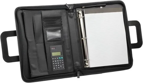 Vista 4 de ImpecGear - Organizador con cremallera con asa inteligente, Negro